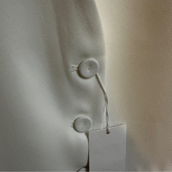 Women's White Vest Mango NET sz S - Picture 6 of 9